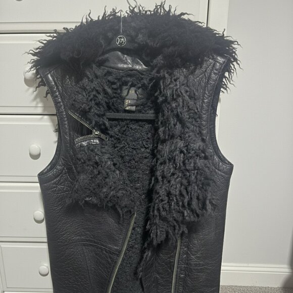 H&M Leather Vest - Picture 1 of 3